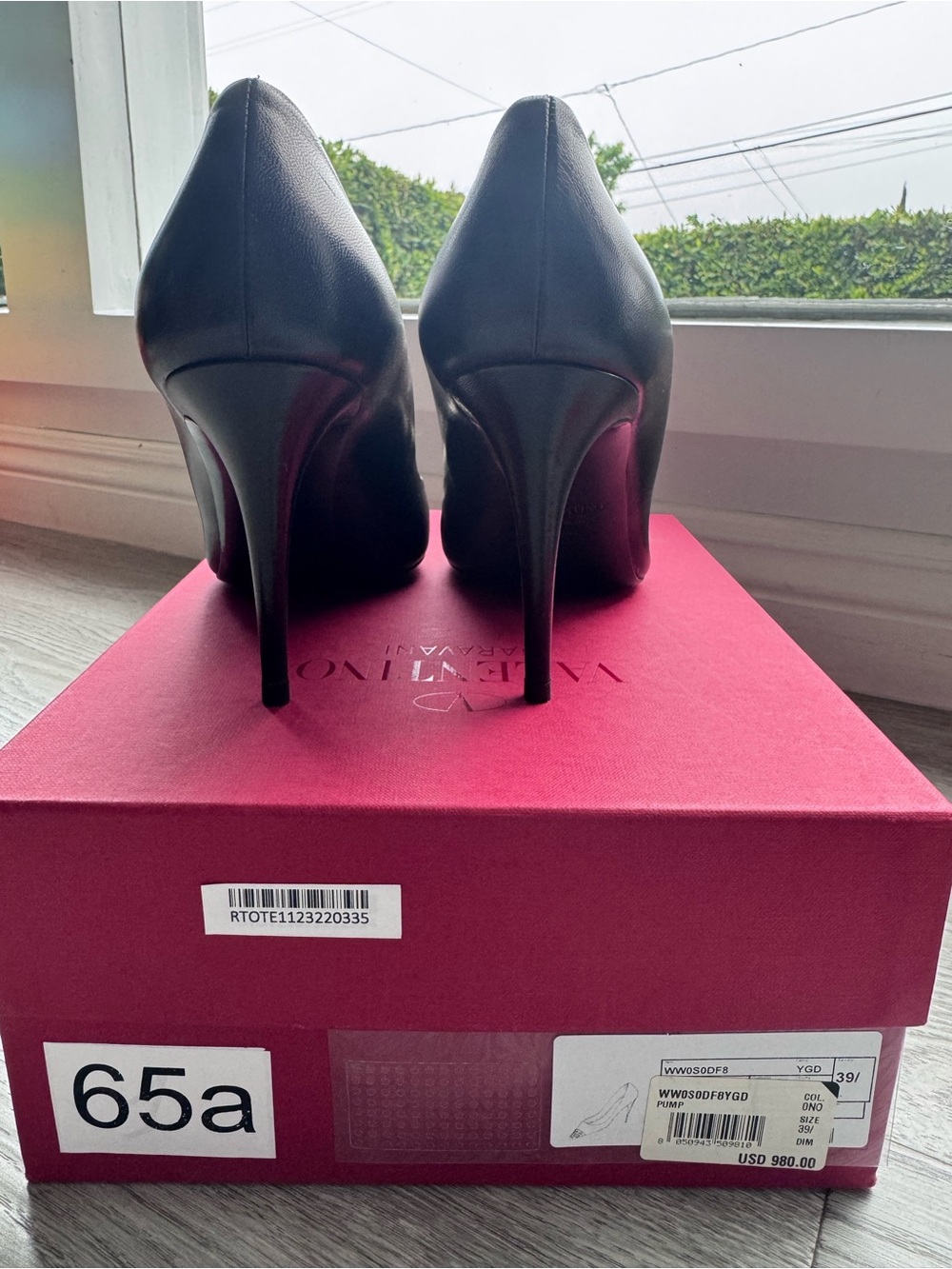 🆕 Valentino Garavani Rockstud Alcove Leather Pumps - Picture 6 of 10